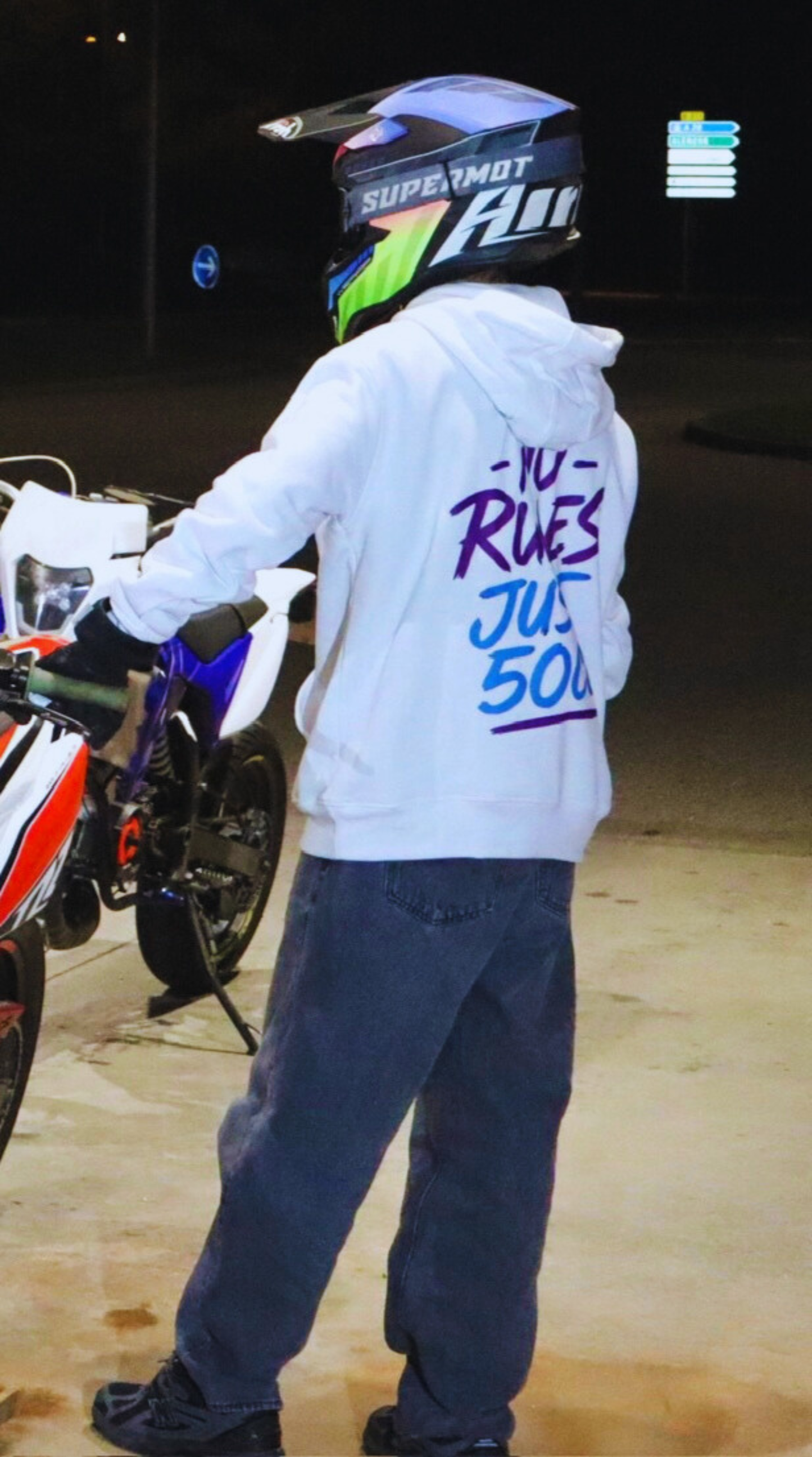 Sweat "JUST 50CC"