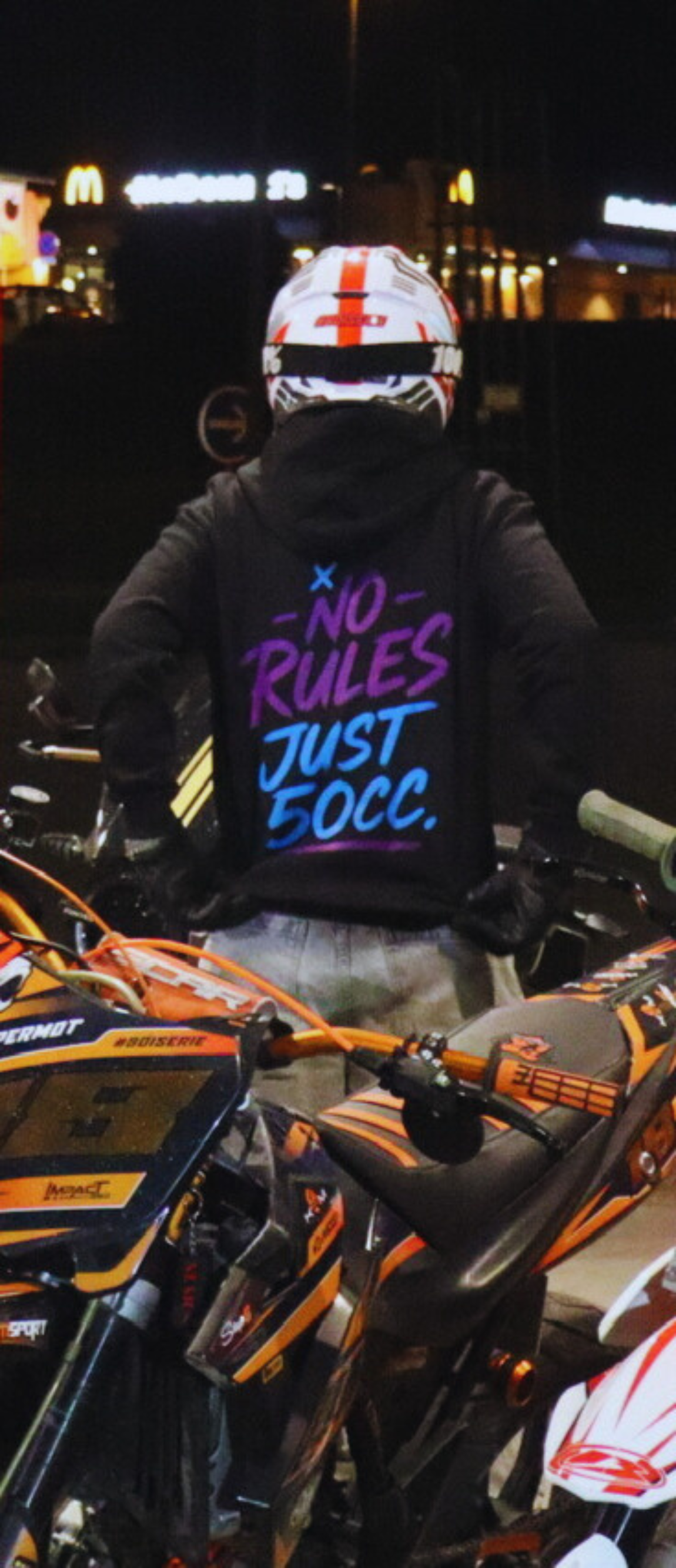 Sweat "JUST 50CC"